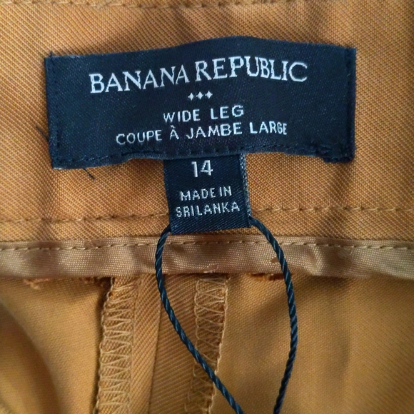 Banana Republic high wasted, wide leg dress pant, size 14 - Picture 5 of 7